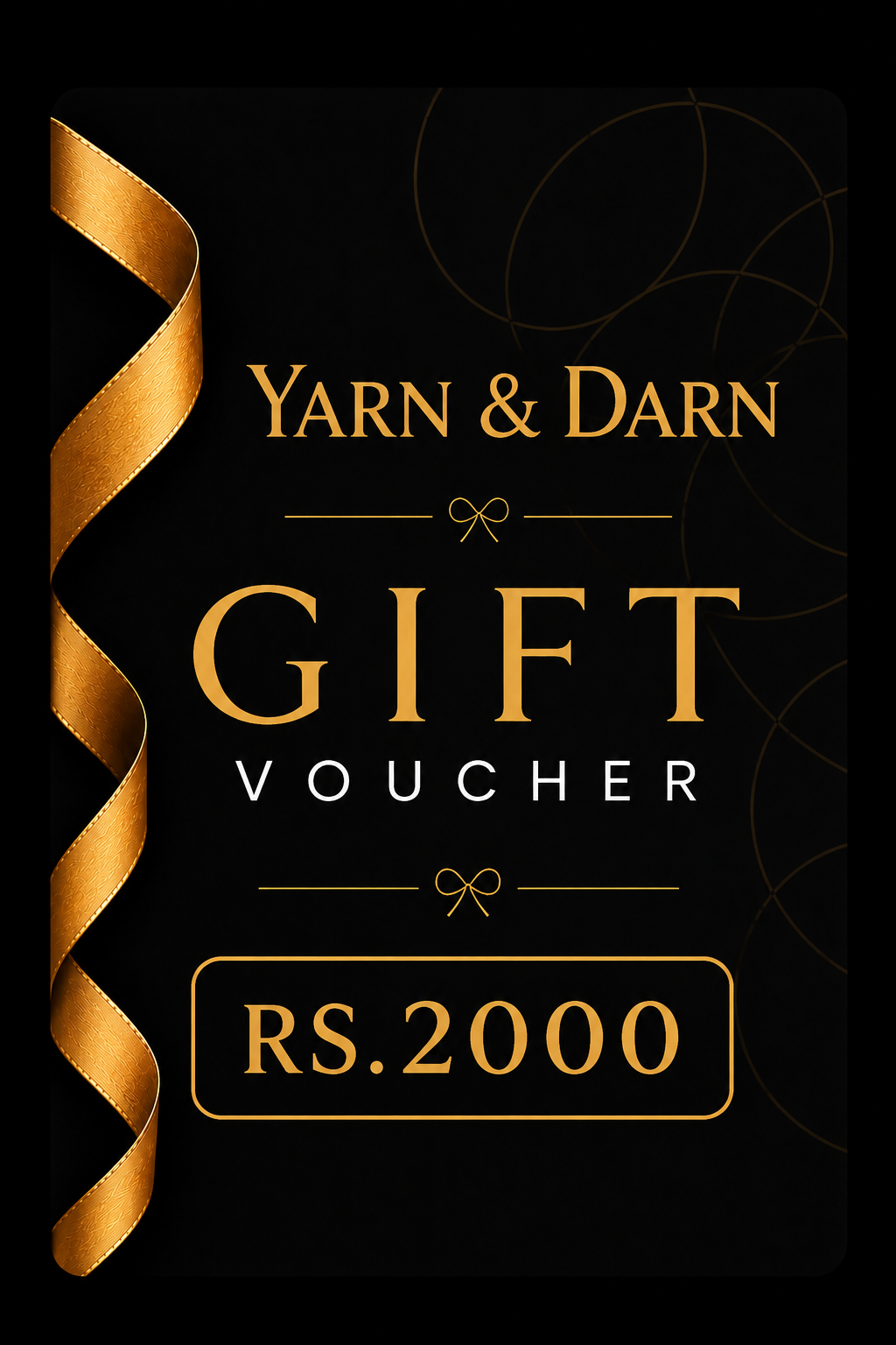 Yarn & Darn Gift Voucher