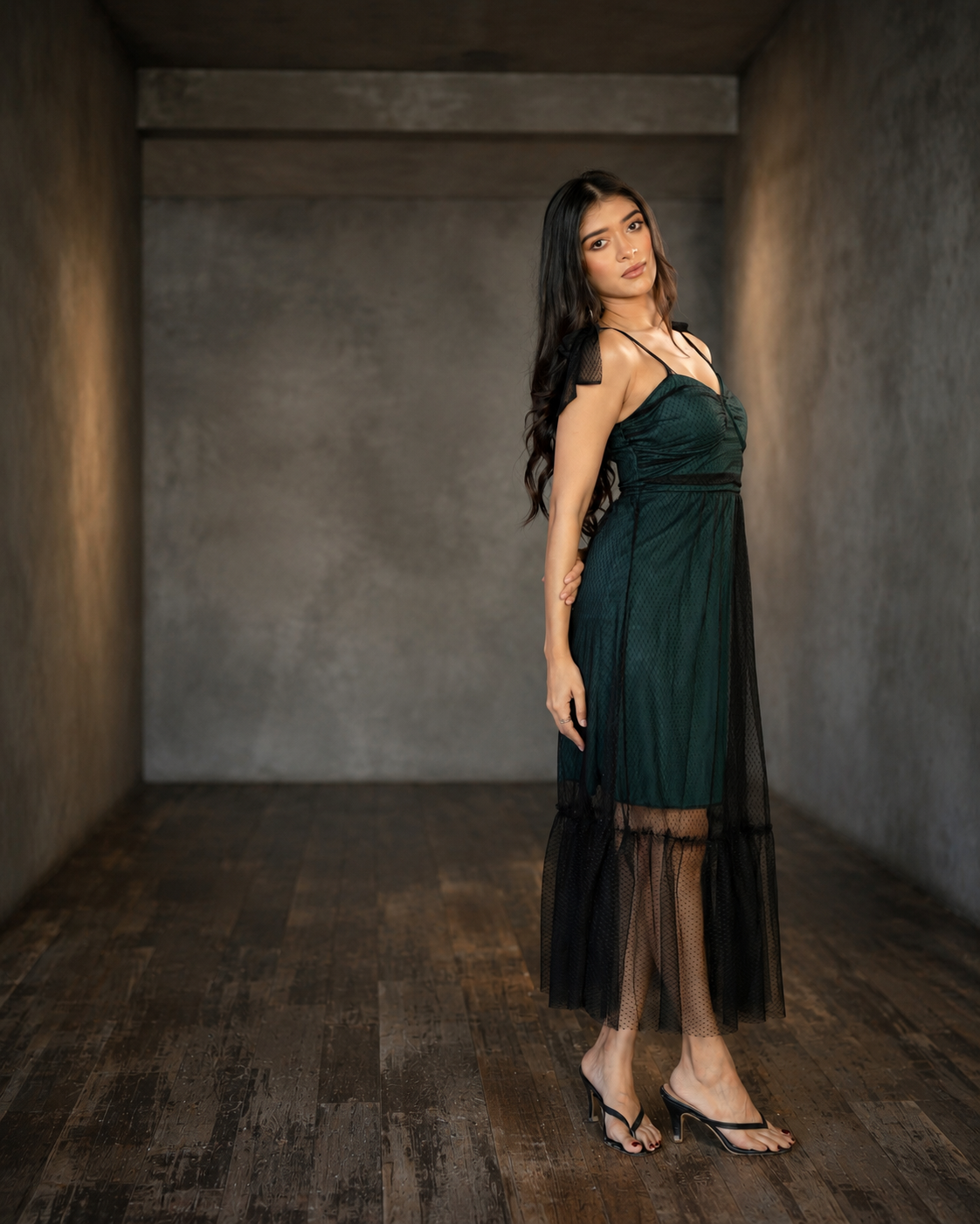 Strappy Corset Maxi Dress