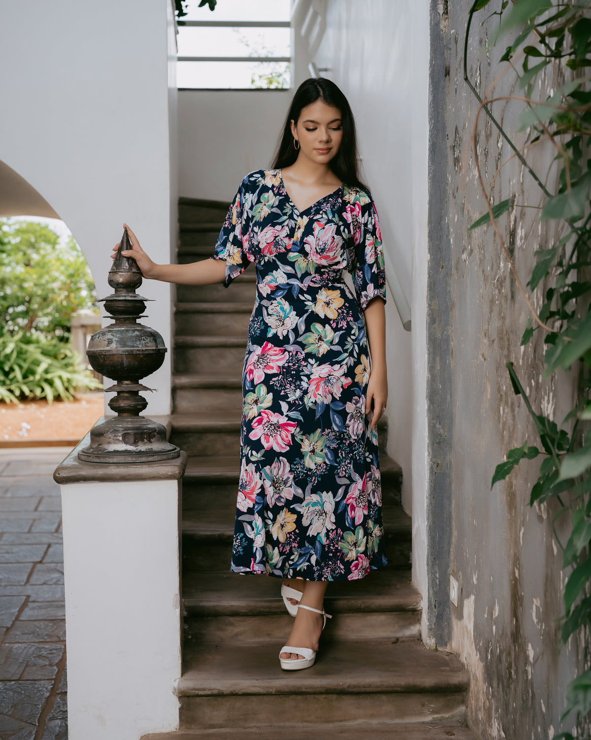 Printed Maxi Dress