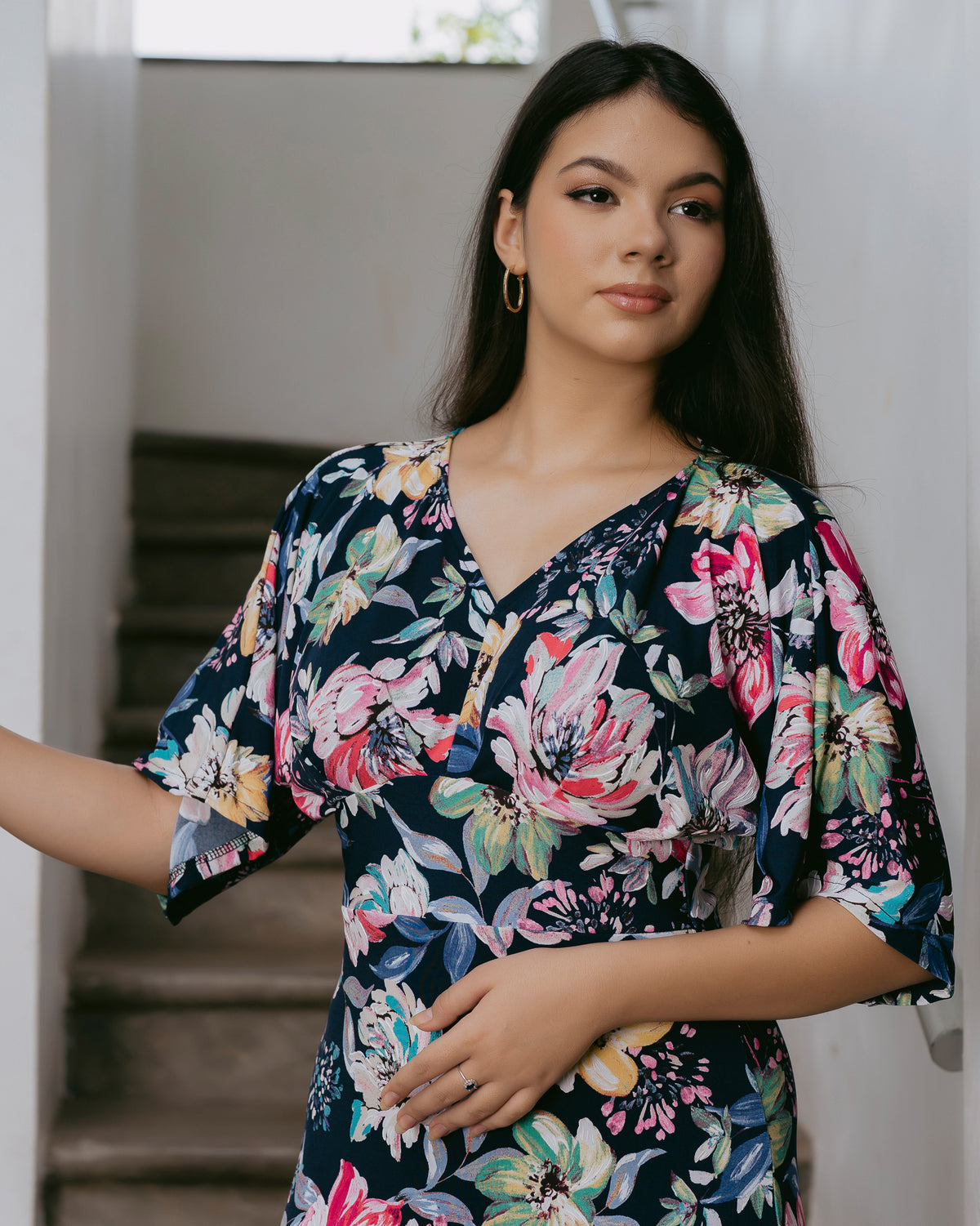 Printed Maxi Dress