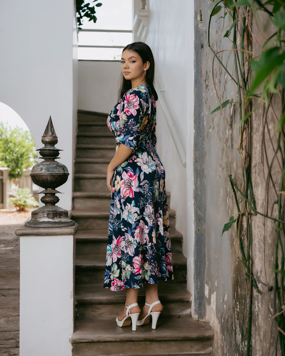 Printed Maxi Dress