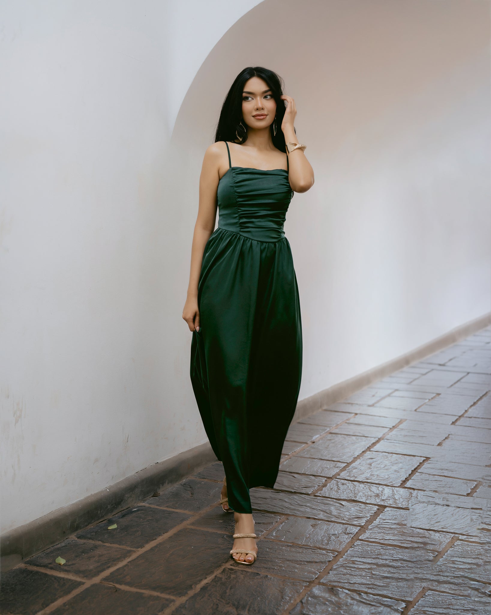 Criss-Cross Back Strappy Dress