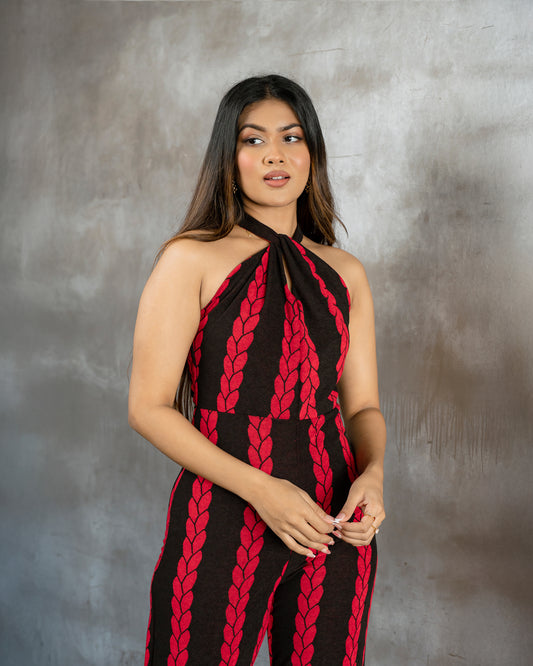 Halter Neck Jumpsuit