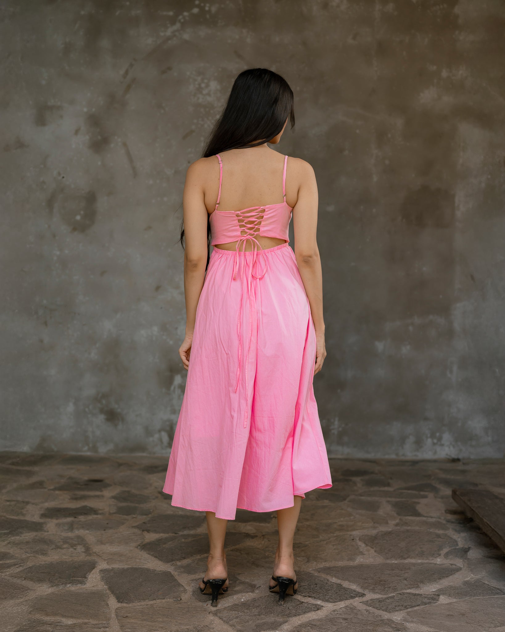 Corset Style Criss Cross Dress
