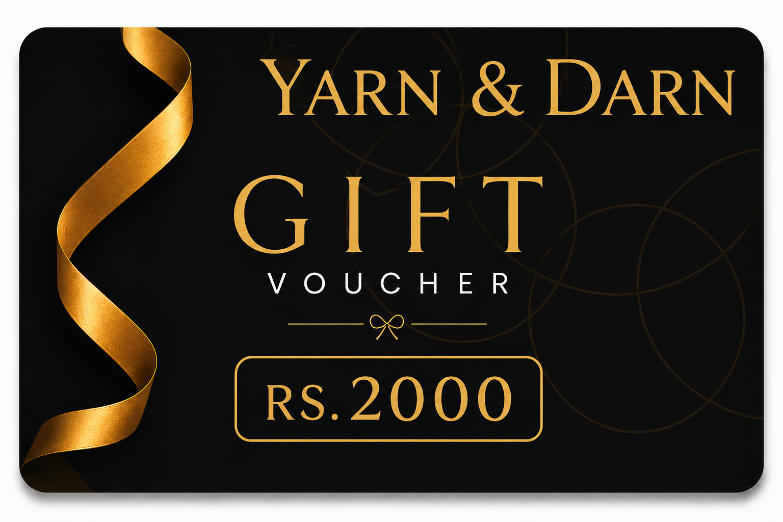 Yarn & Darn Gift Voucher