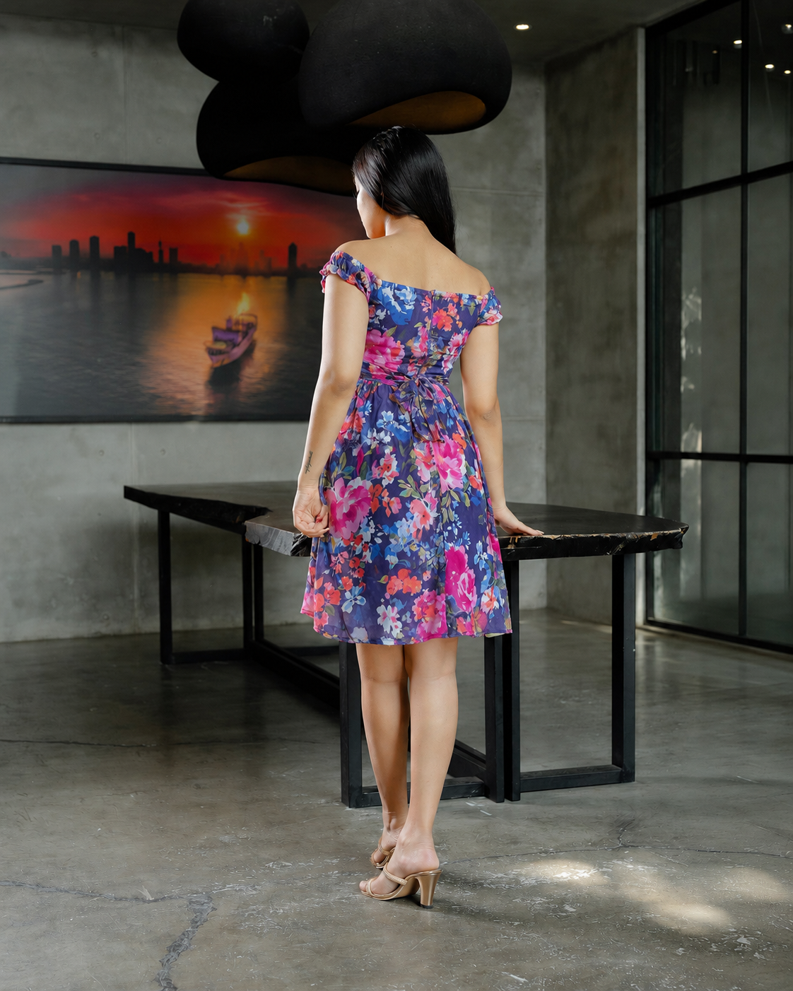 Corset Style Short Dress