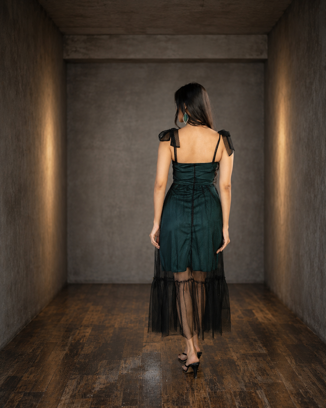 Strappy Corset Maxi Dress