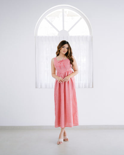 Corset Style Maxi Dress