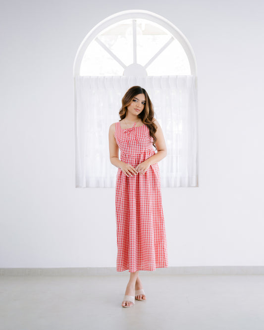 Corset Style Maxi Dress
