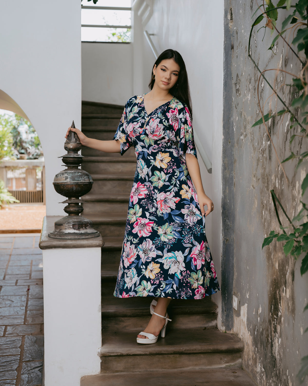 Printed Maxi Dress