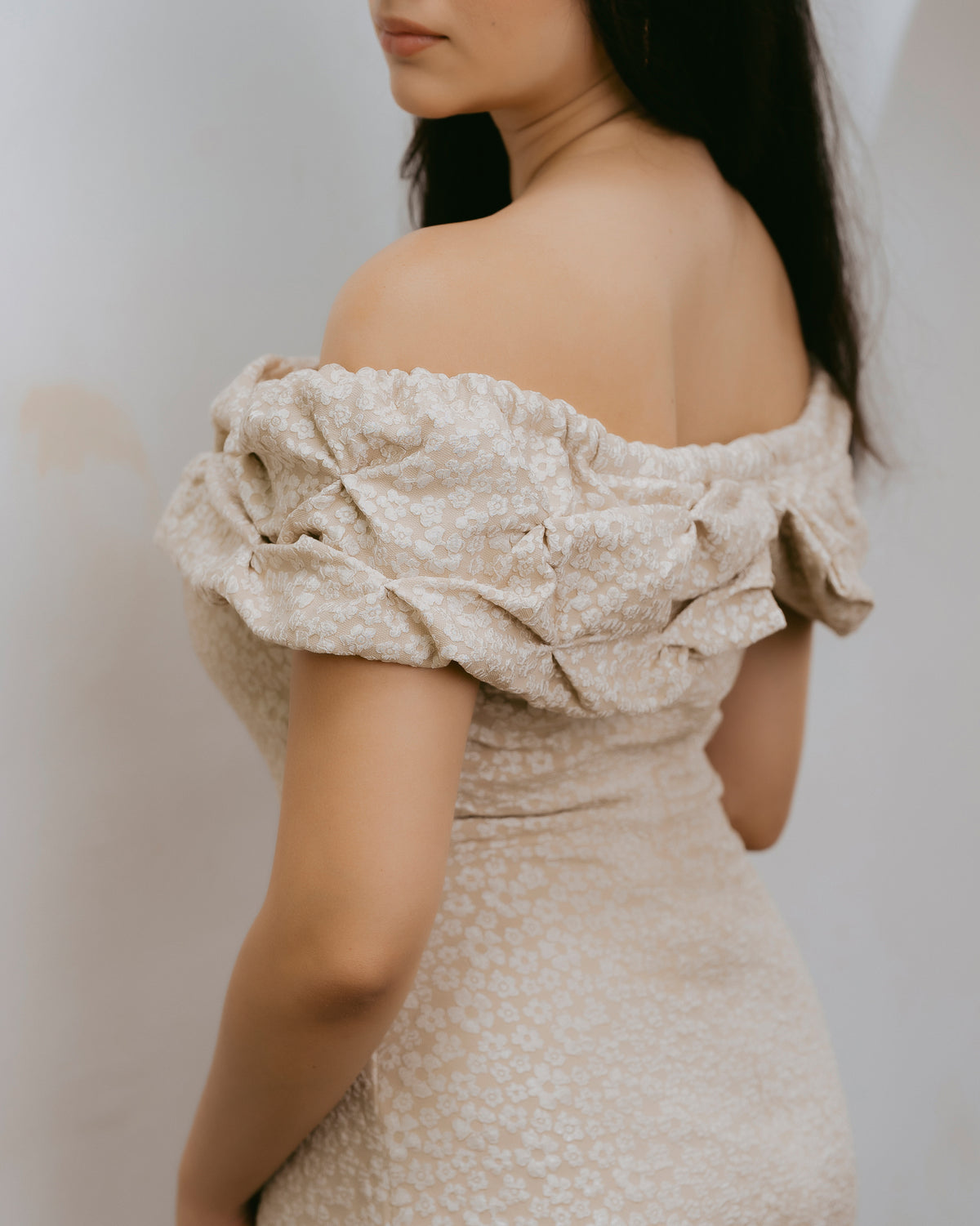 Drop Shoulder Midi Dress