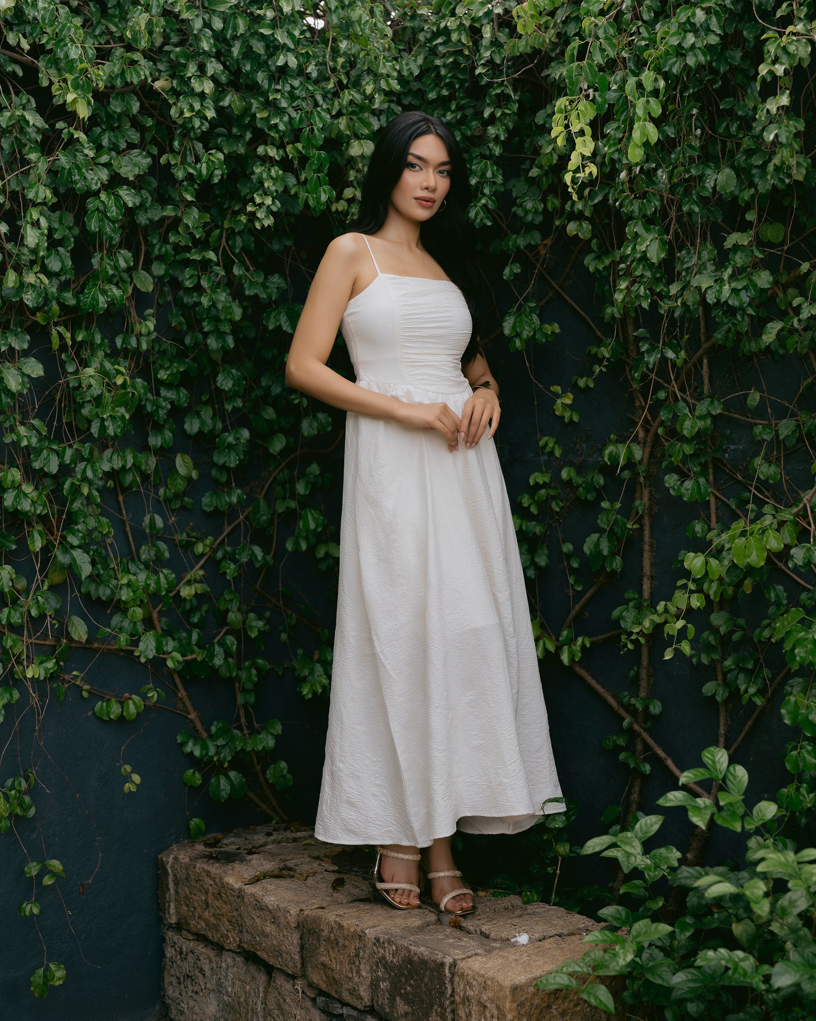 Criss-Cross Back Strappy Dress