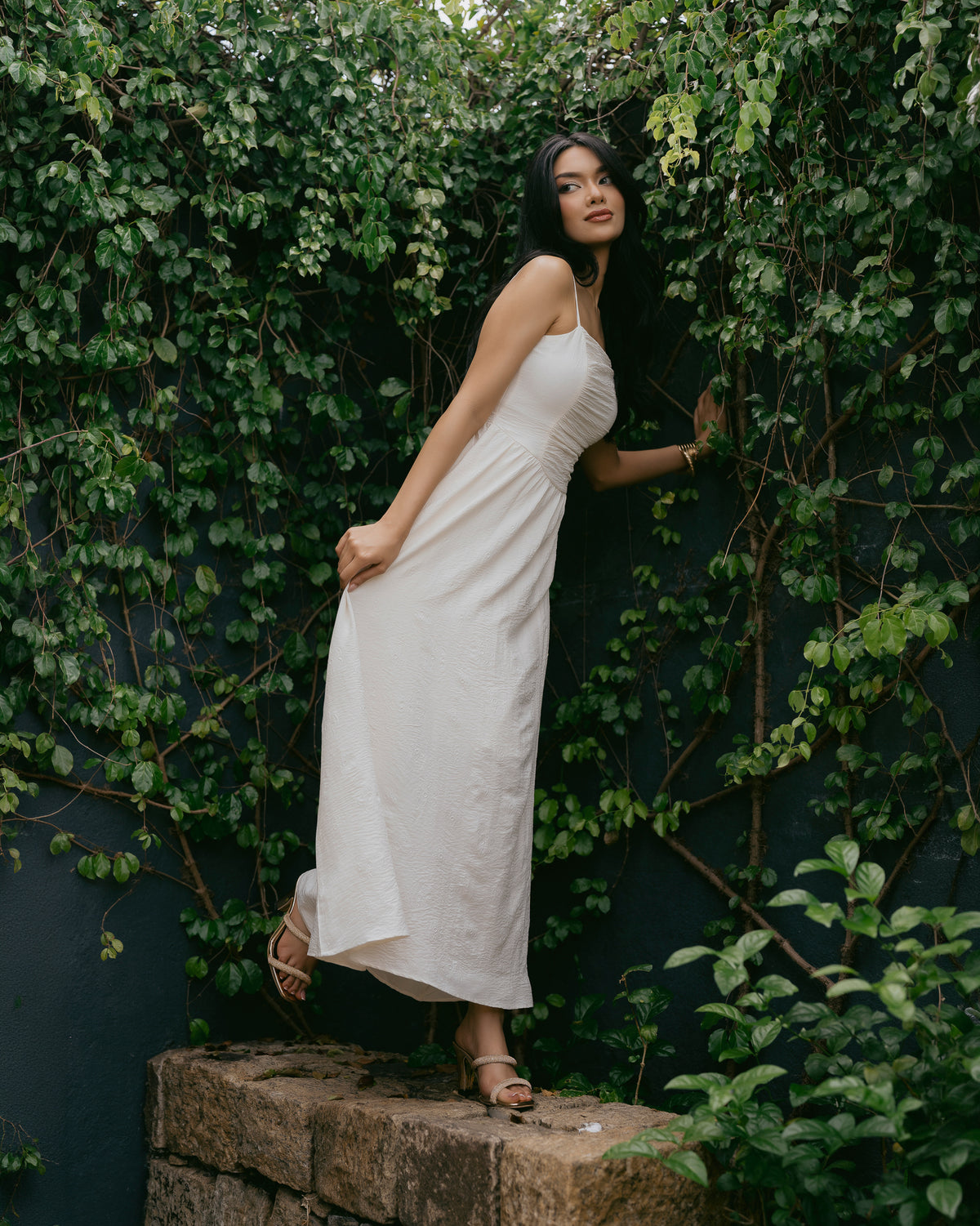 Criss-Cross Back Strappy Dress