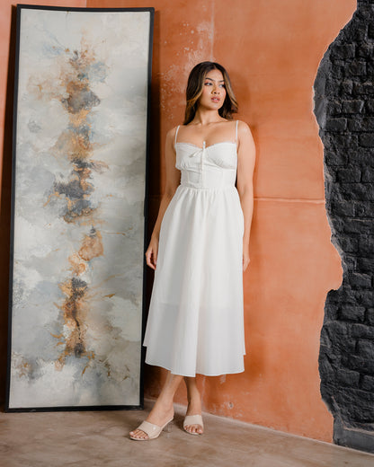 Corset Style Criss Cross Dress