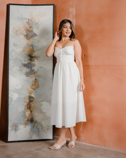 Corset Style Criss Cross Dress