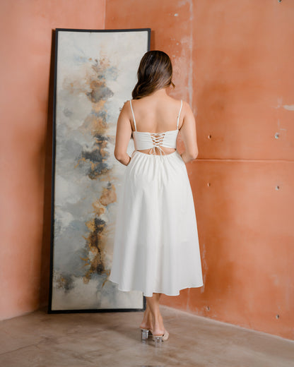 Corset Style Criss Cross Dress