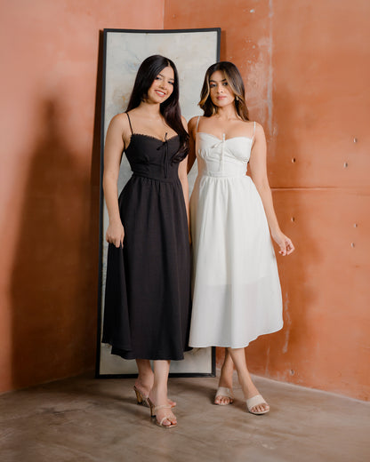 Corset Style Criss Cross Dress