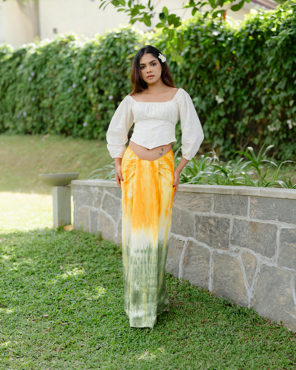 Cutlawn Long Sleeve Crop Top
