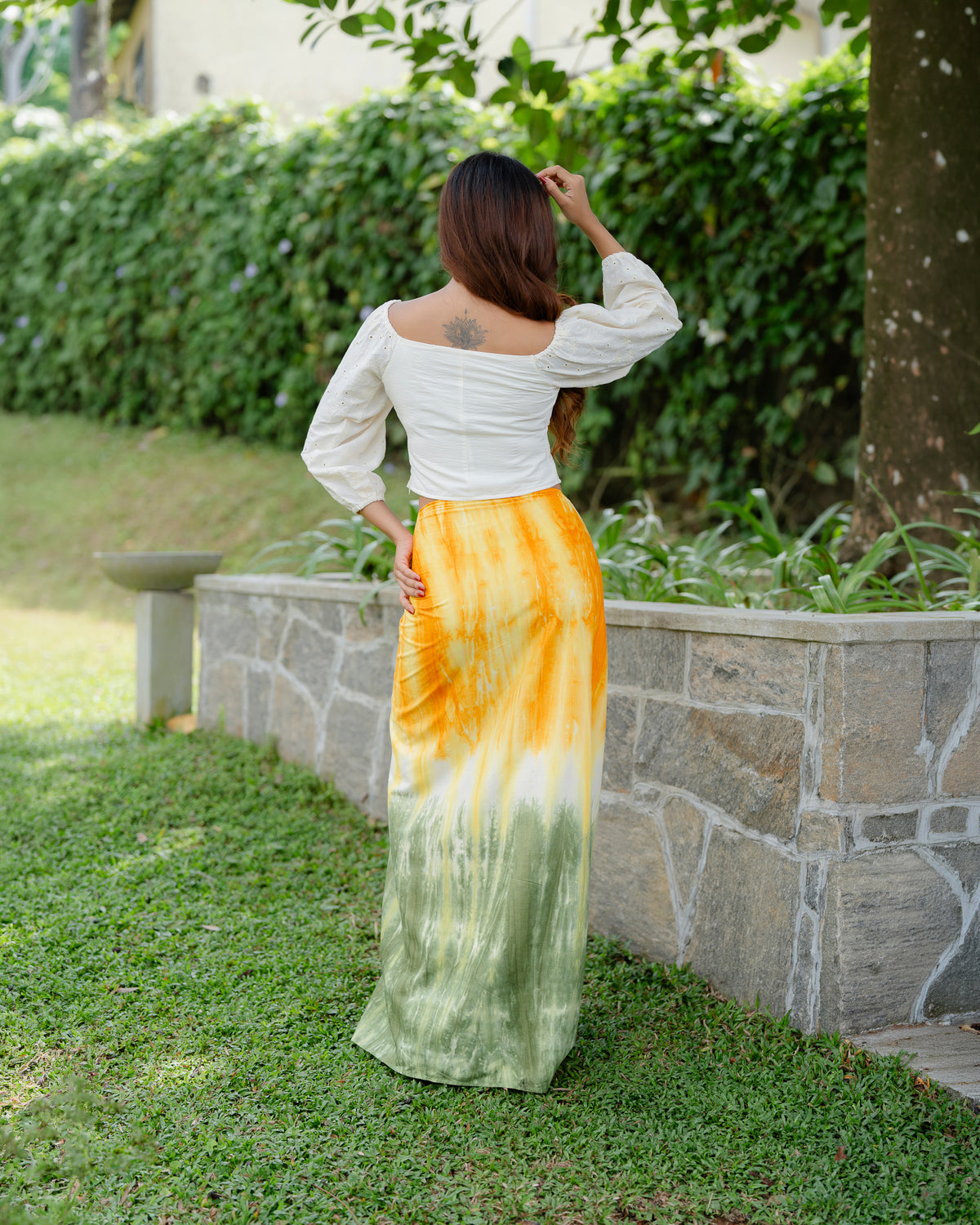 Cutlawn Long Sleeve Crop Top