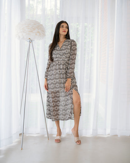 Printed Maxi Dress