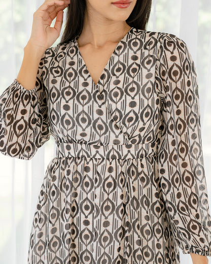 Printed Maxi Dress