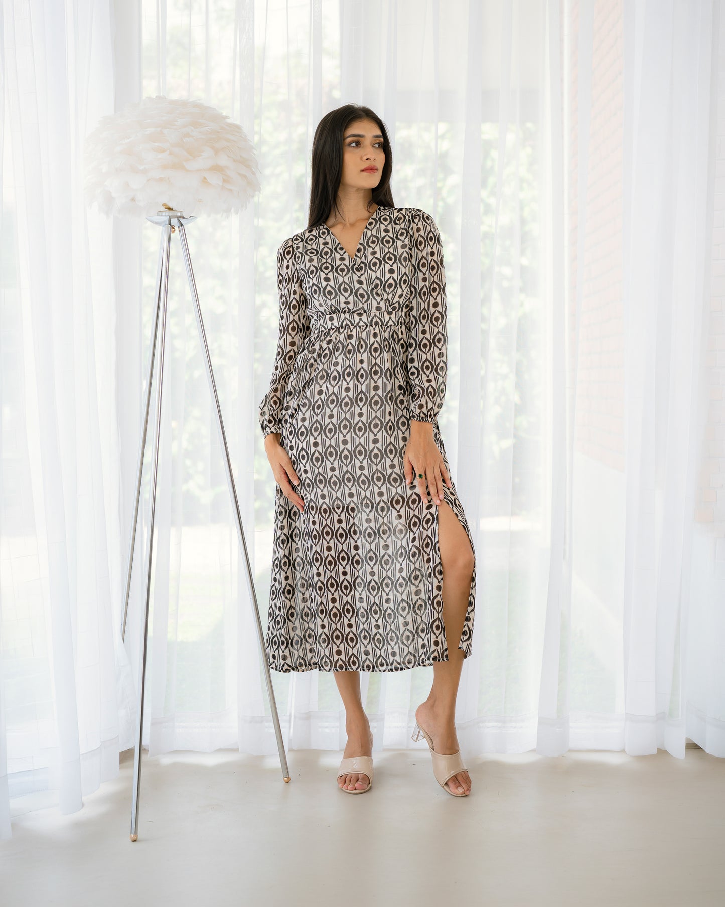 Printed Maxi Dress