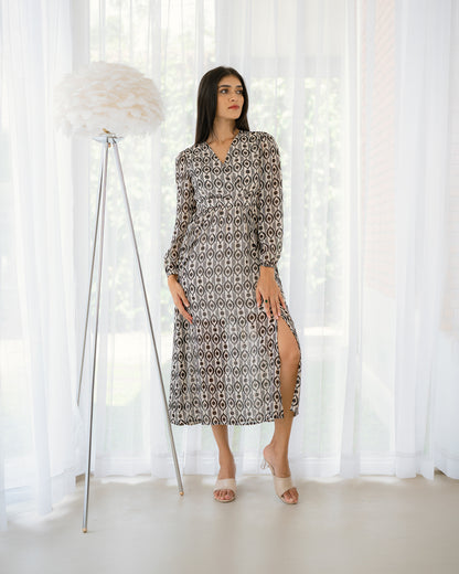 Printed Maxi Dress