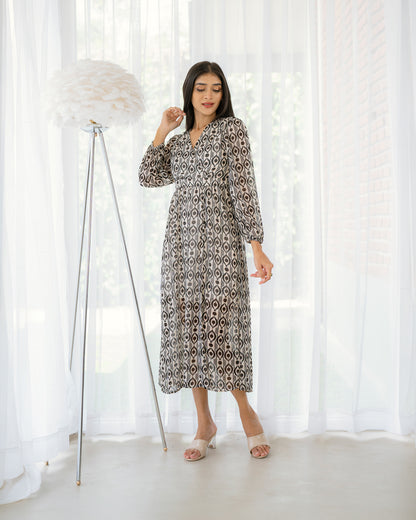 Printed Maxi Dress
