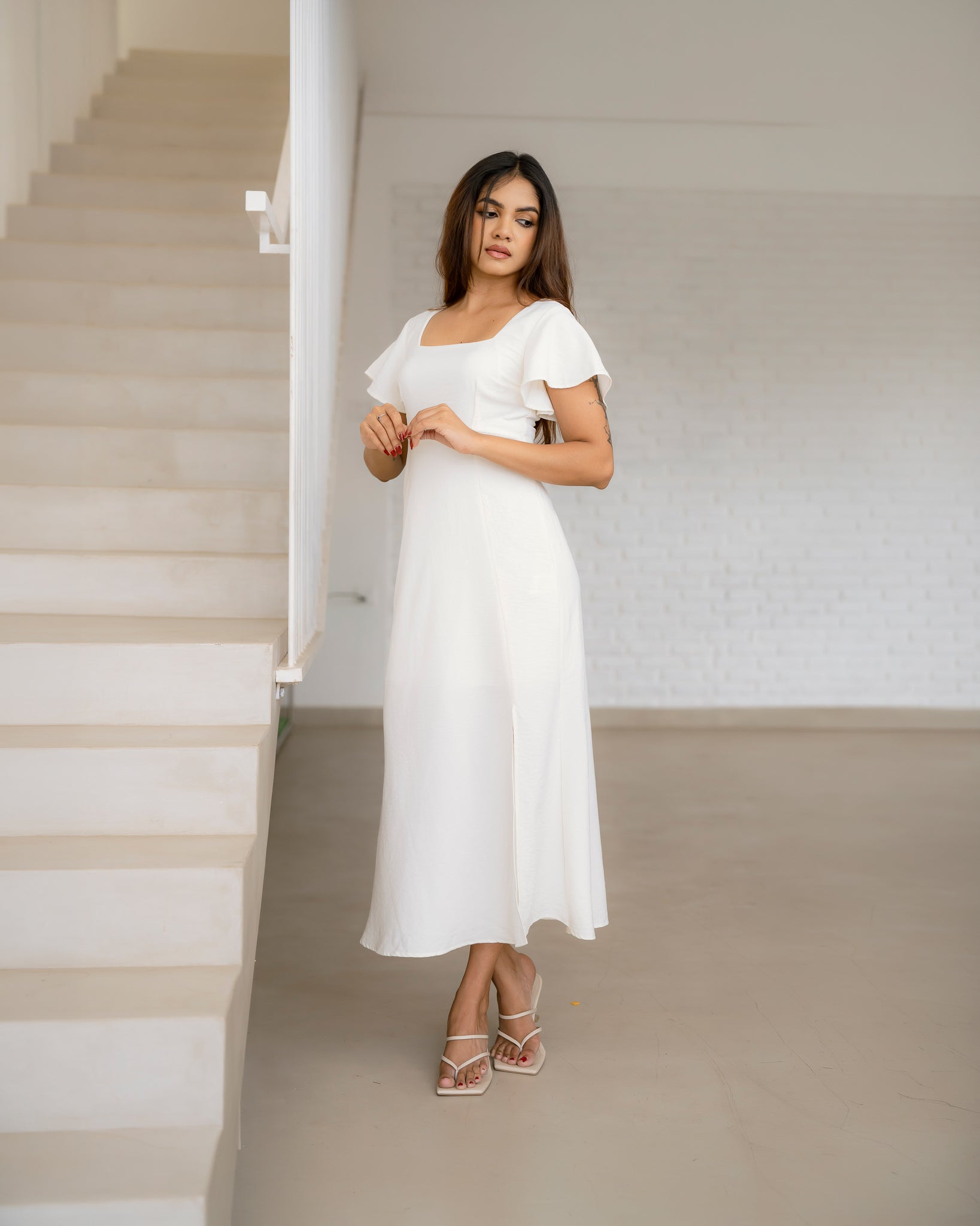 Back Strappy Maxi Dress