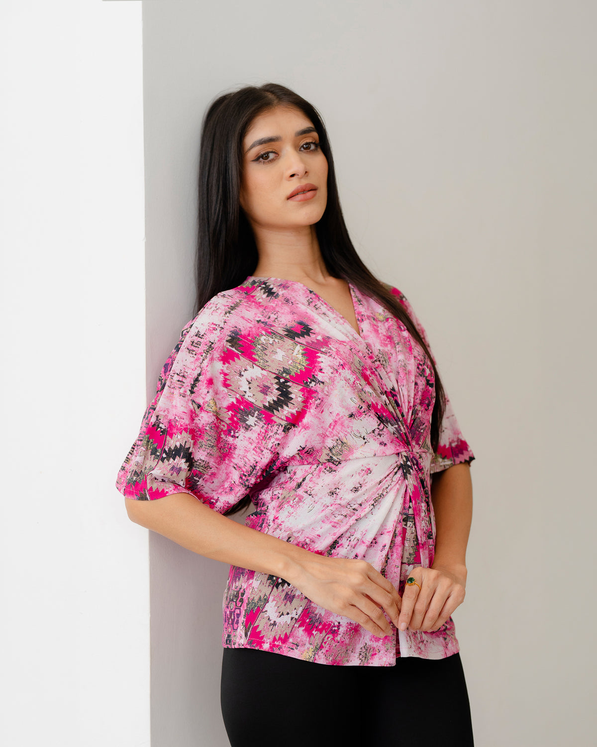 Front Twist Top