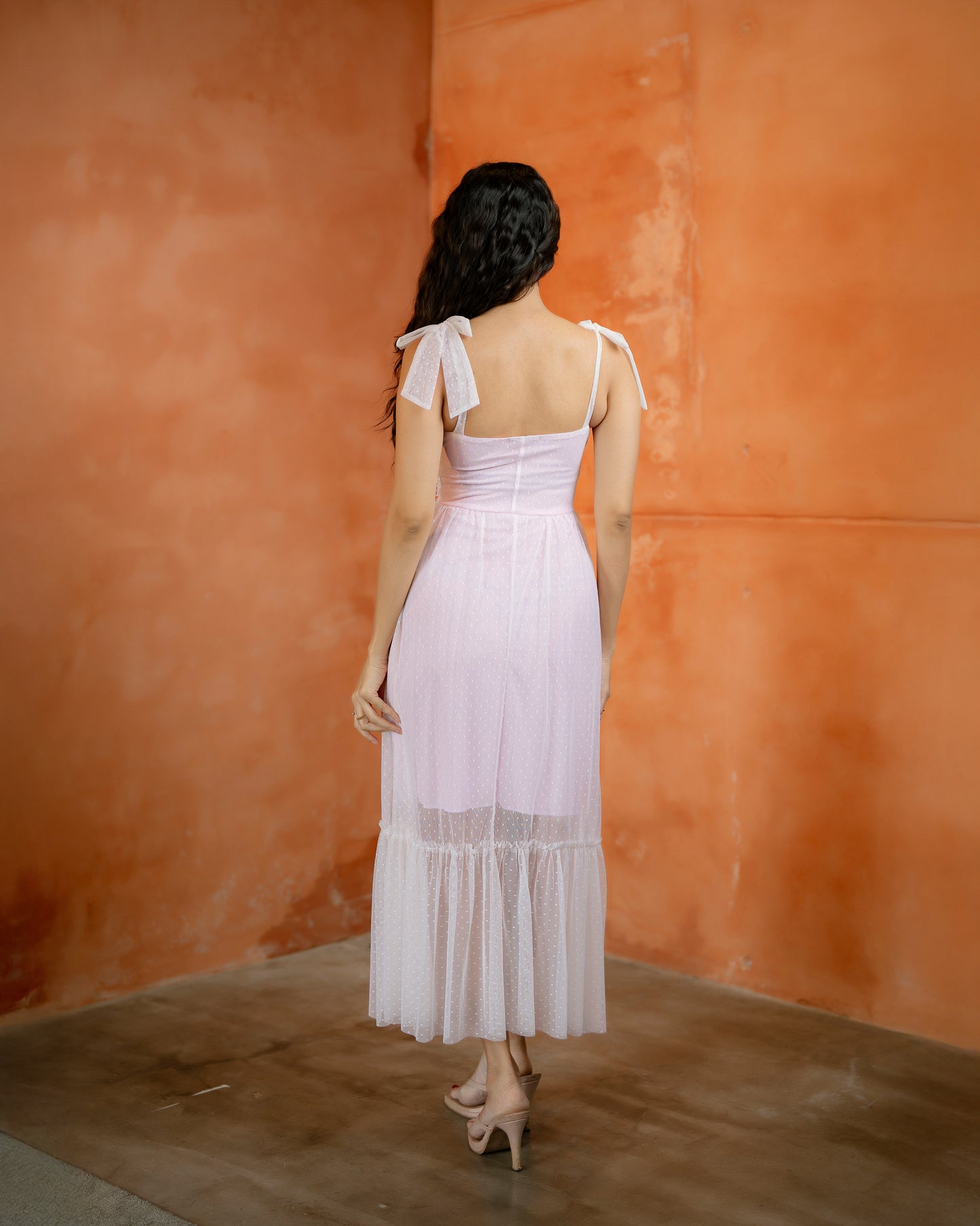 Strappy Corset Maxi Dress