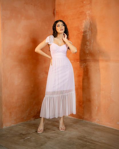 Strappy Corset Maxi Dress