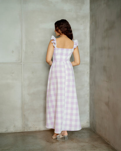 Strappy Corset Long Dress
