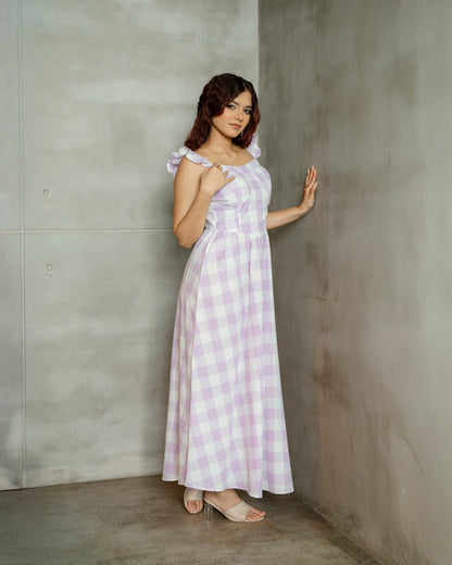 Strappy Corset Long Dress