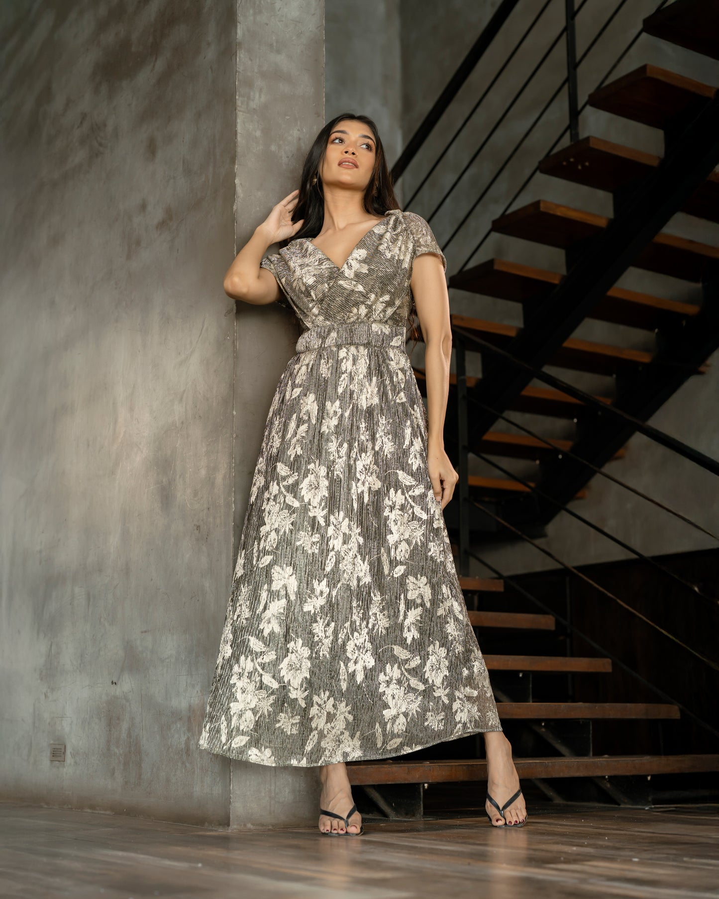 Shimmering Long Dress