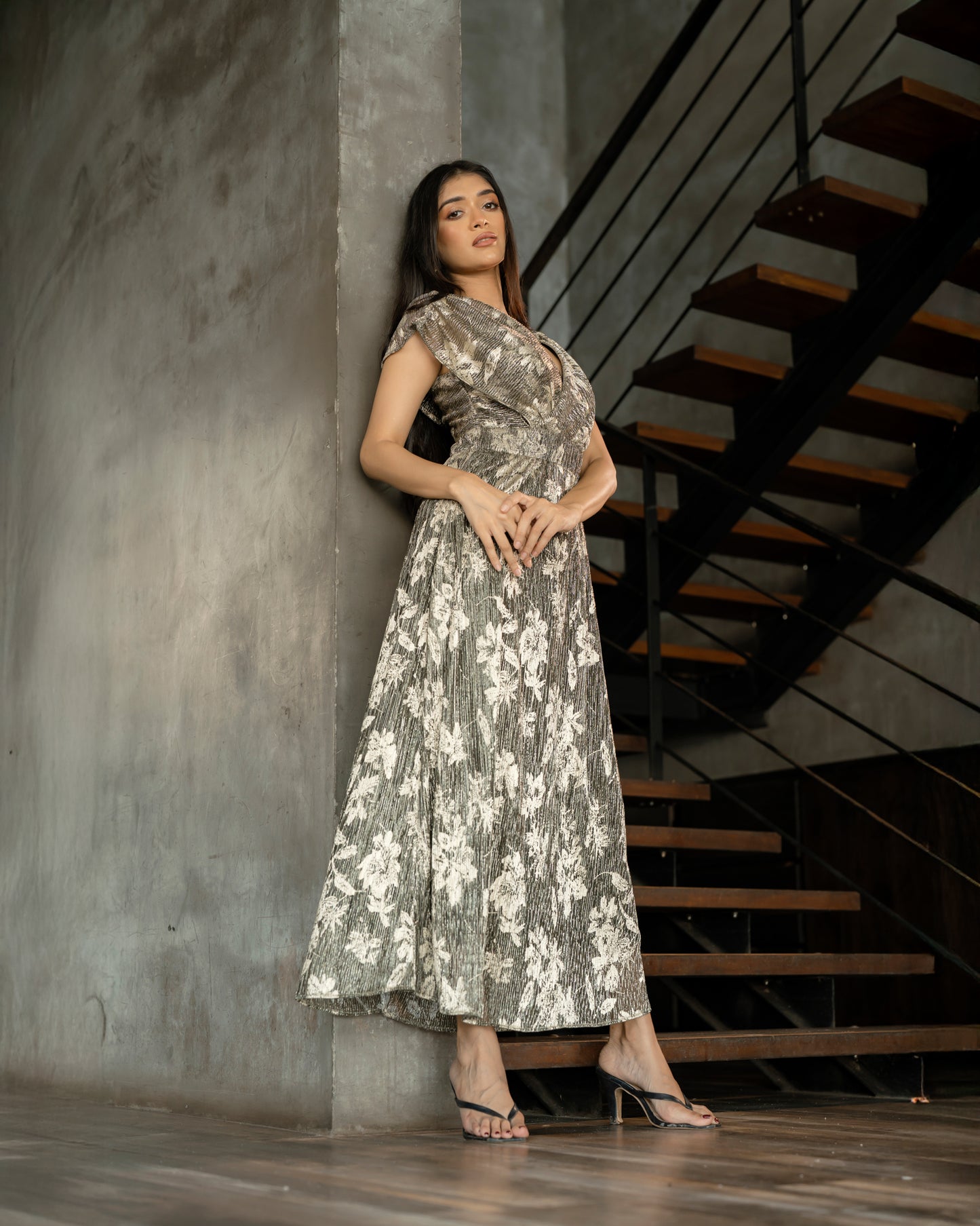 Shimmering Long Dress