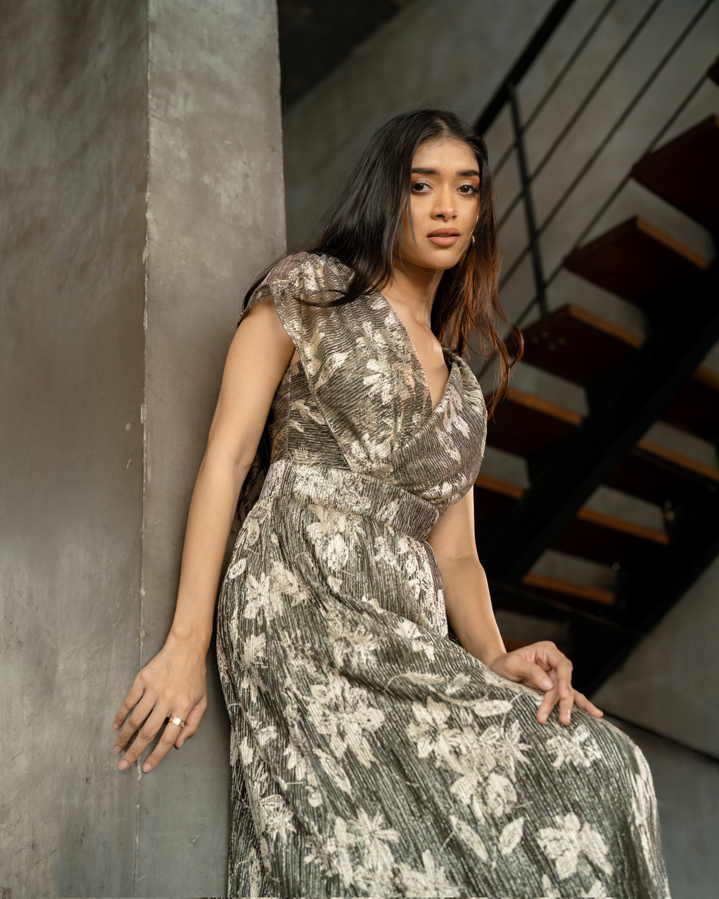 Shimmering Long Dress