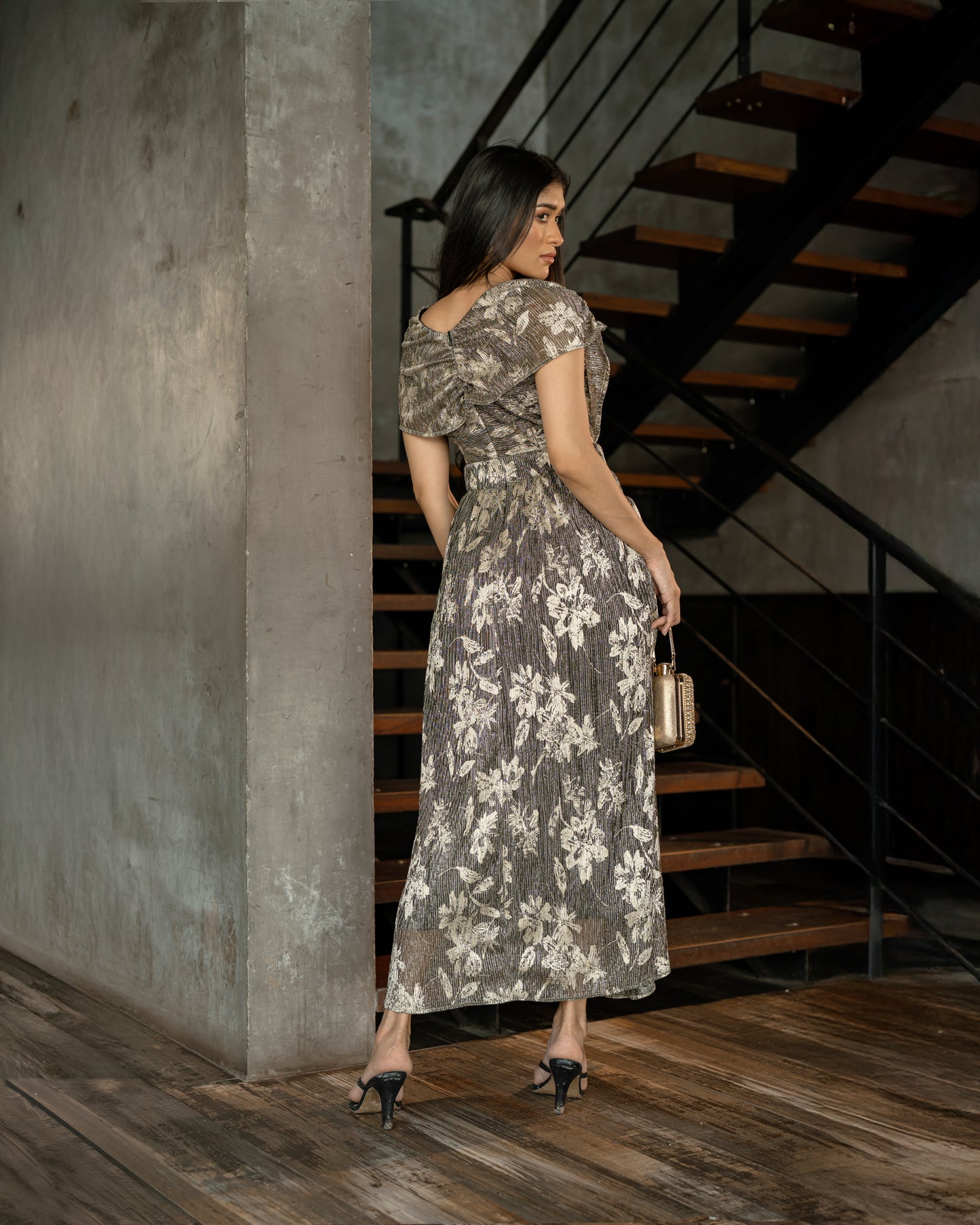 Shimmering Long Dress