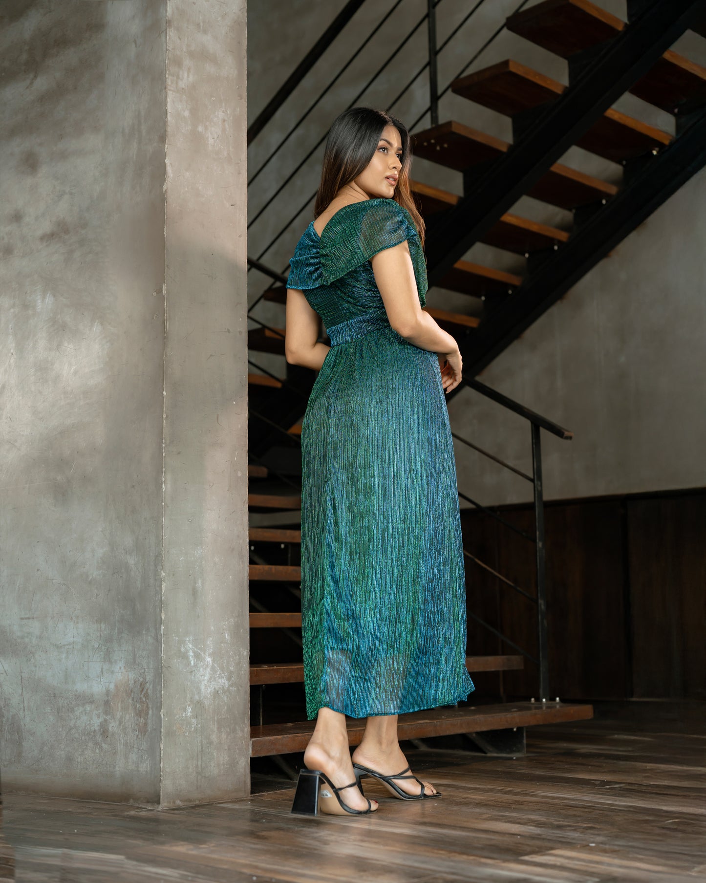 Shimmering Long Dress