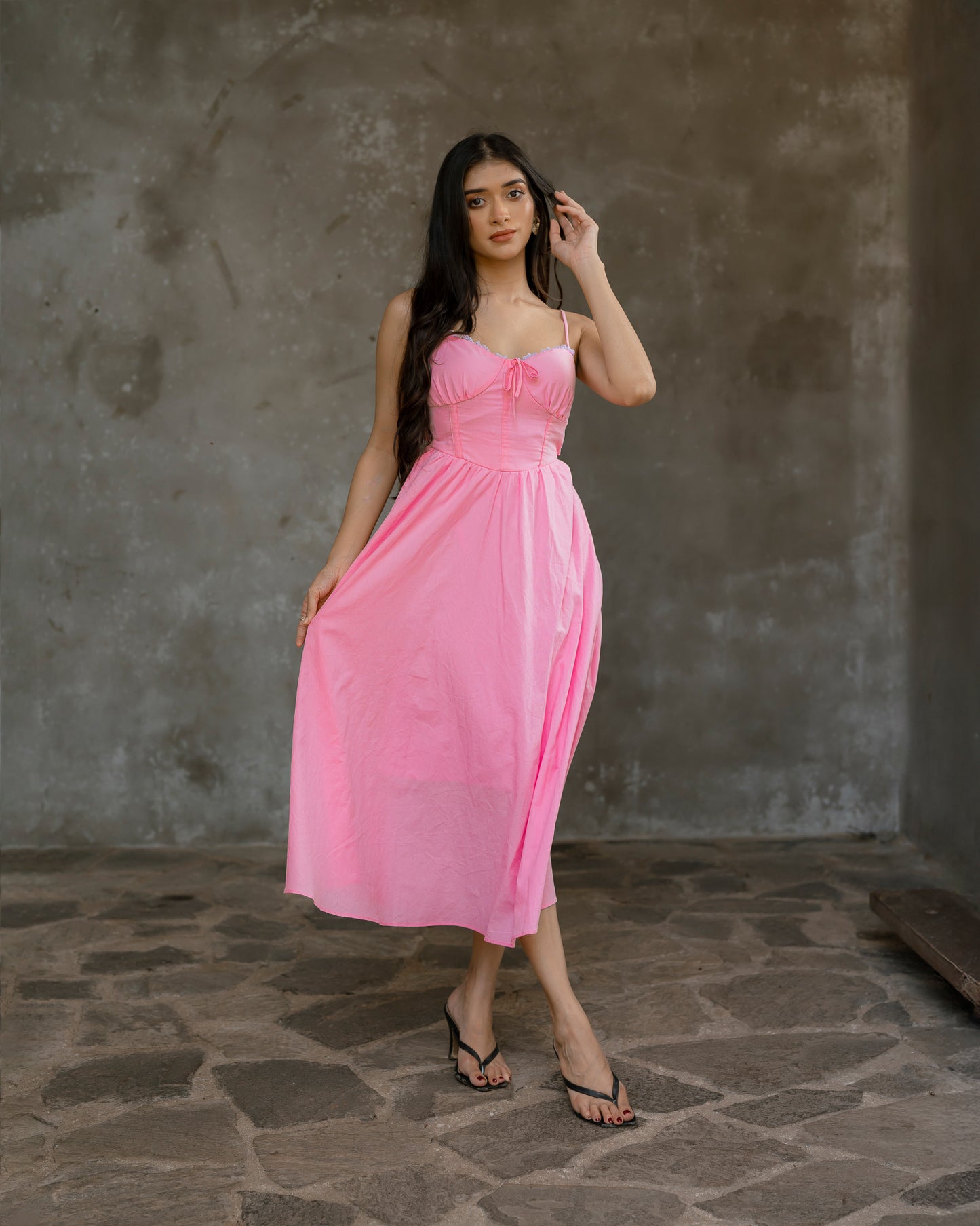 Corset Style Criss Cross Dress