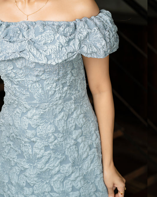 Drop Shoulder Midi Dress