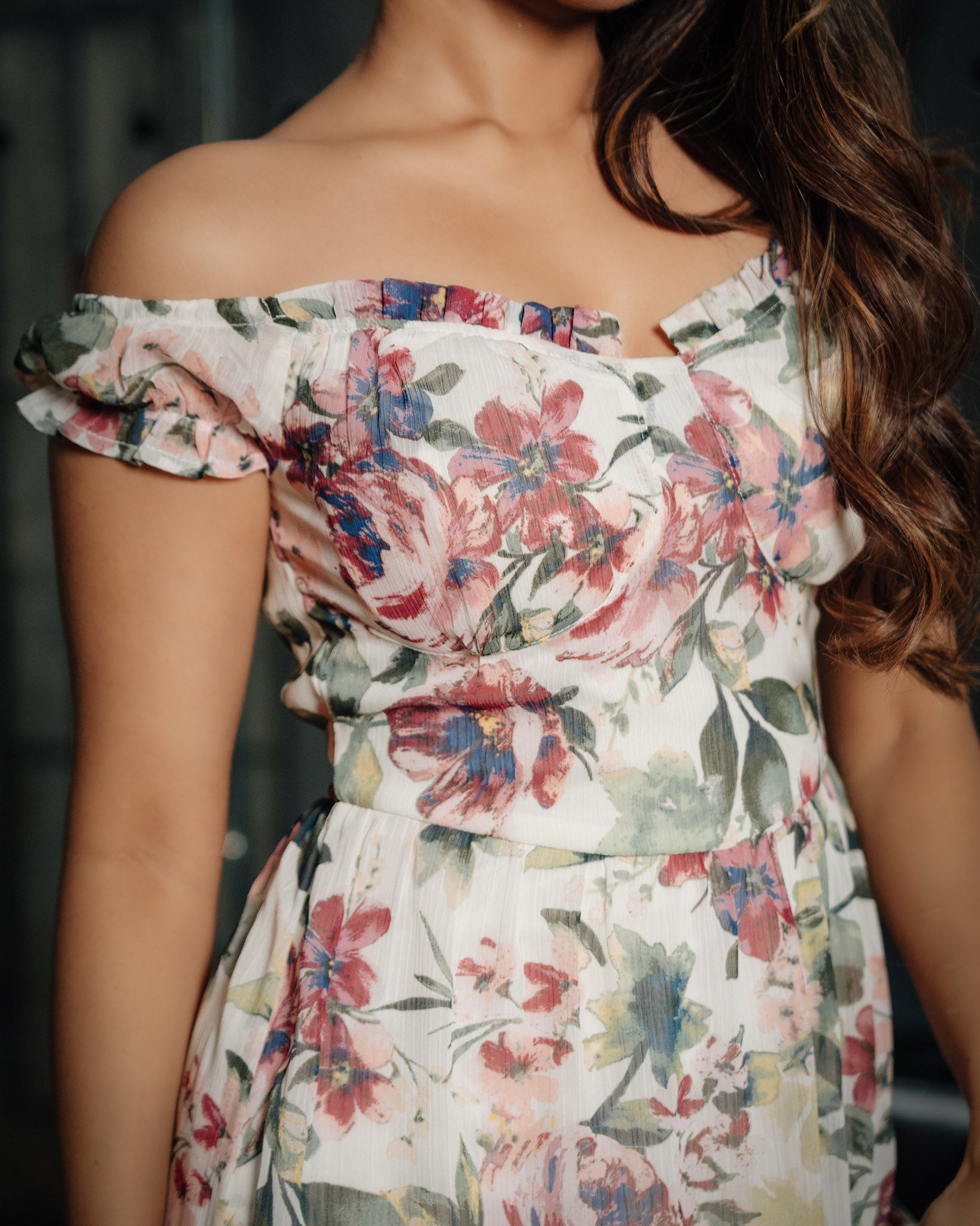 Corset Style Long Dress