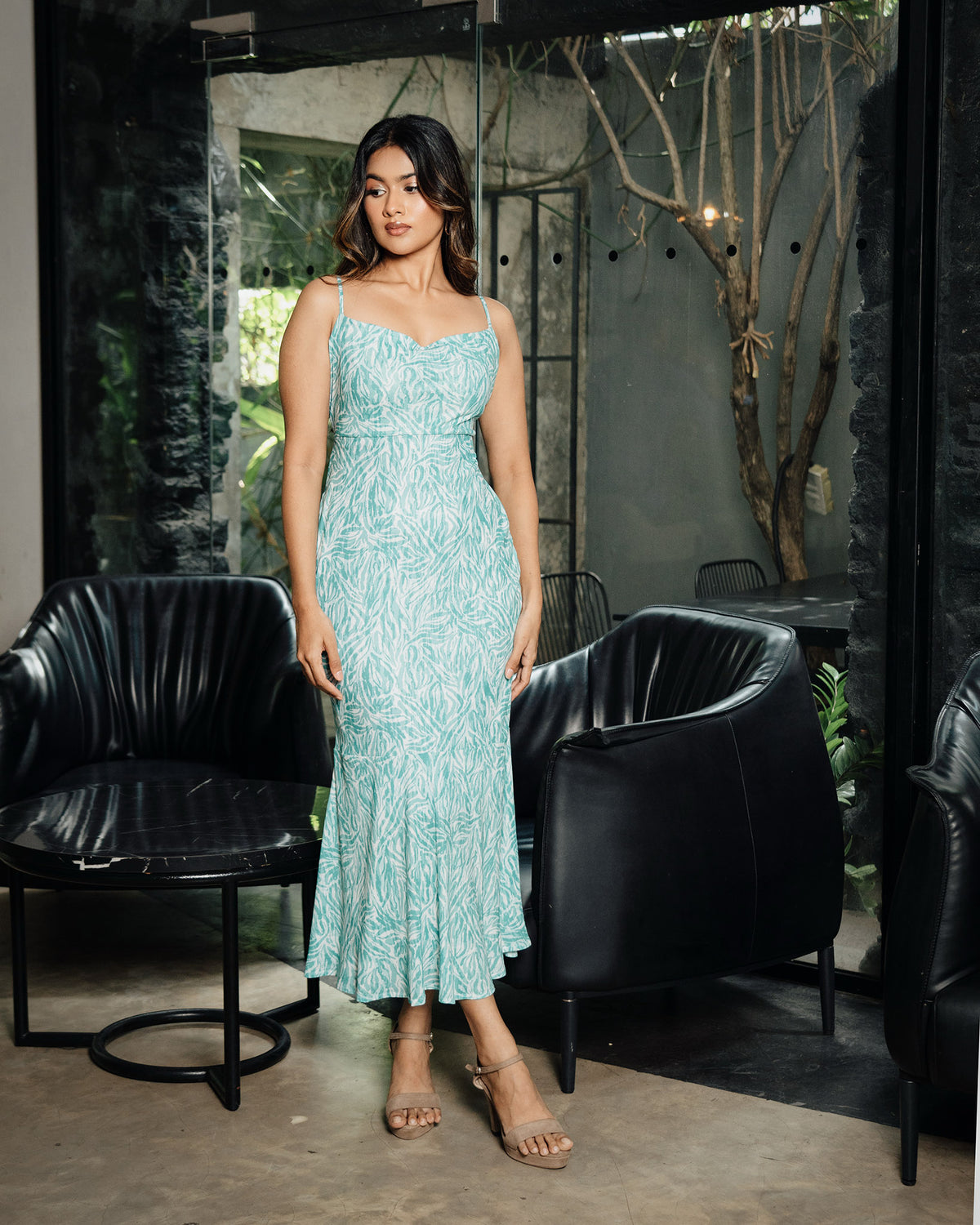 Strappy Back Maxi Dress
