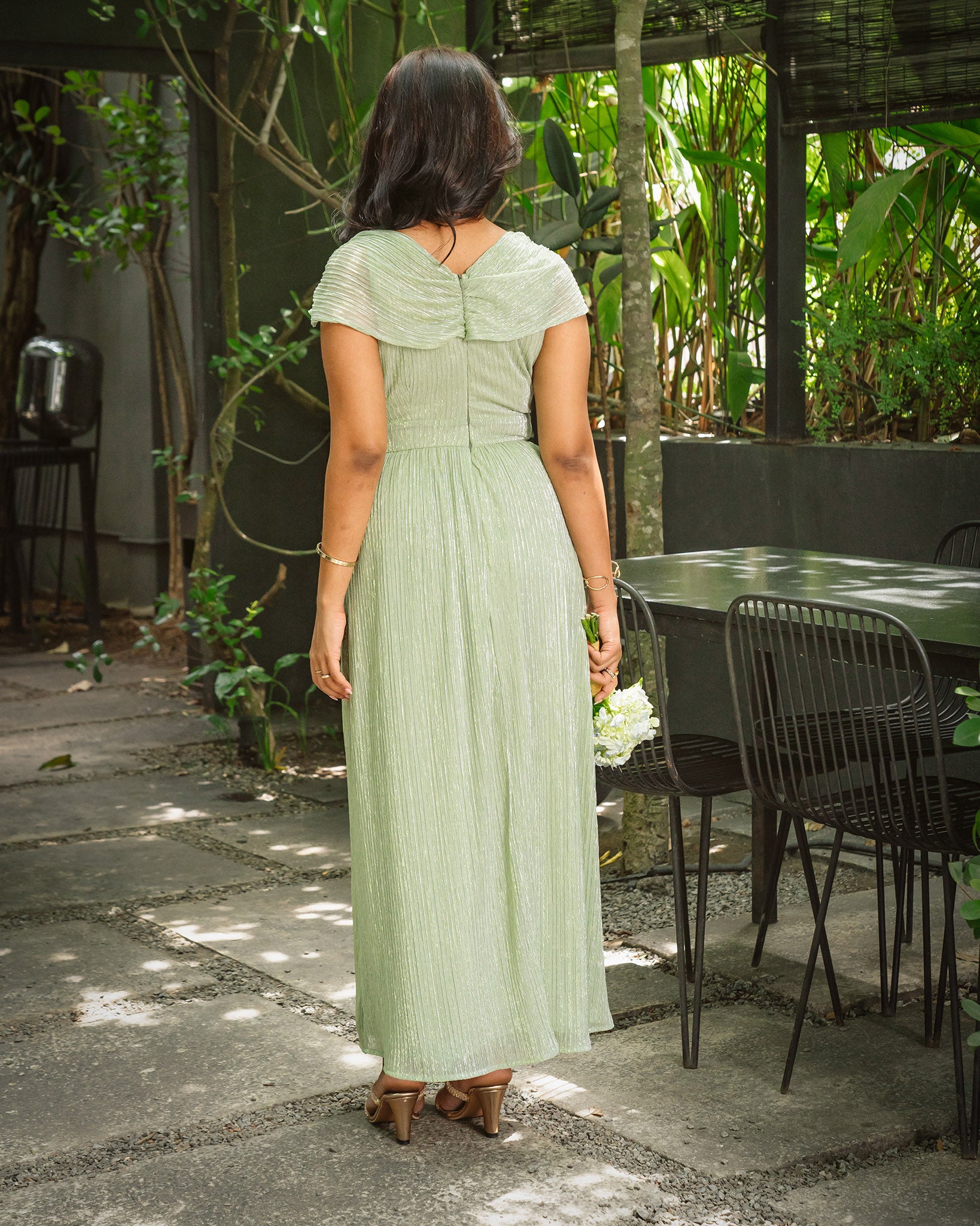 Shimmering Maxi Dress